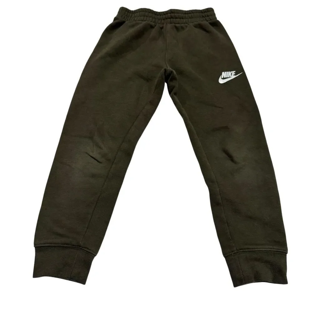 Nike Olive Green Athletic Jogger Sweatpants